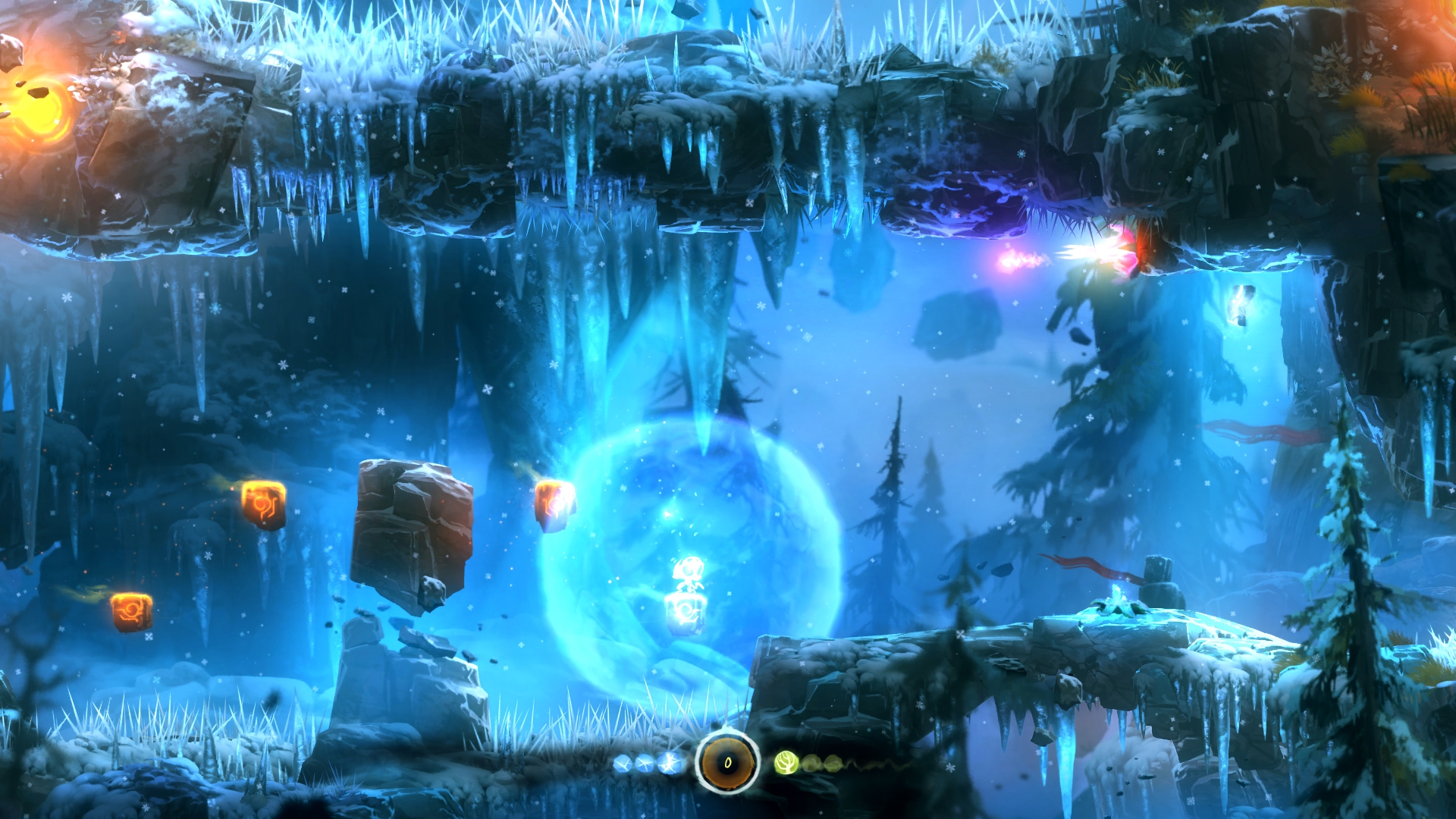 Как в ori and the blind forest ломать стены